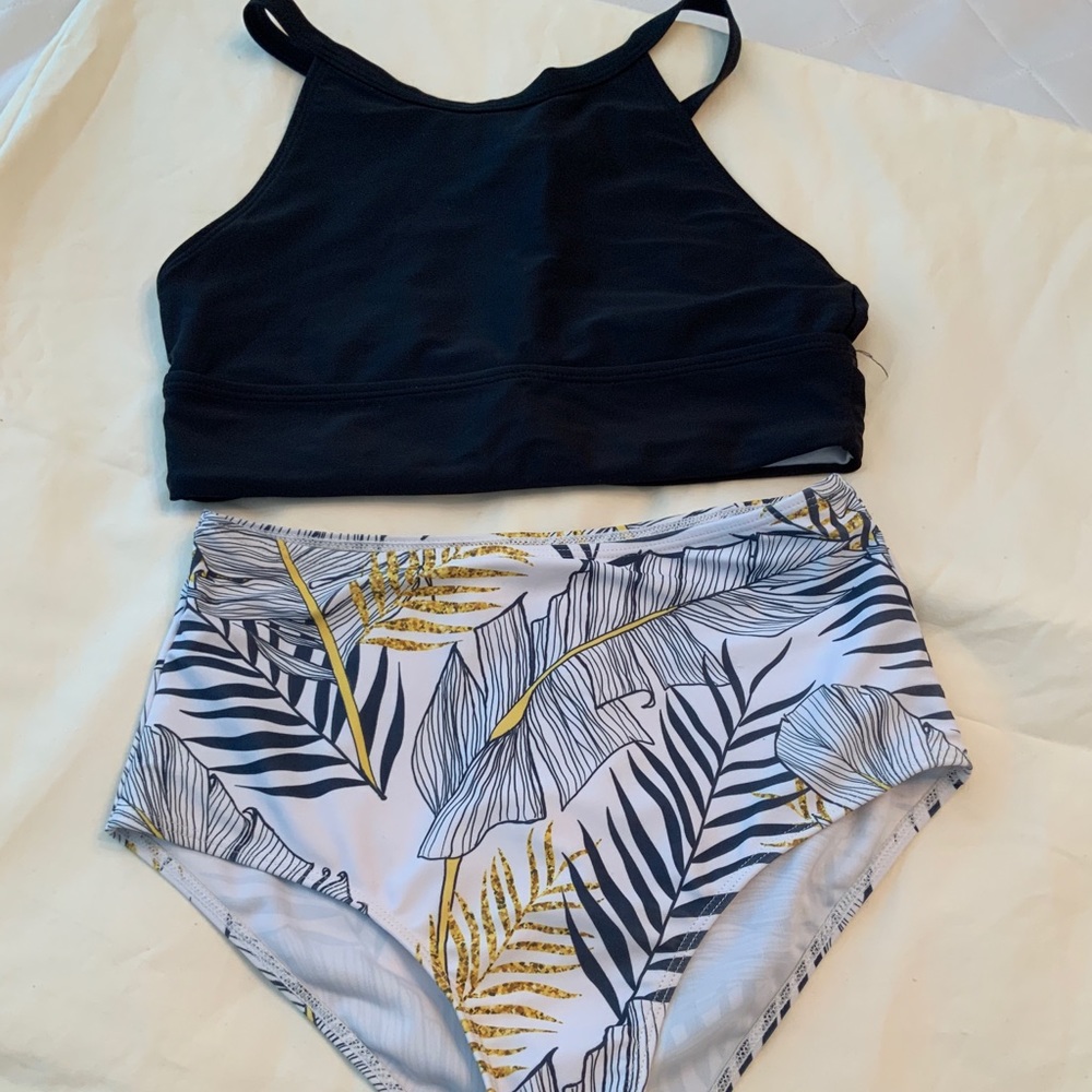 Two piece bathing suit